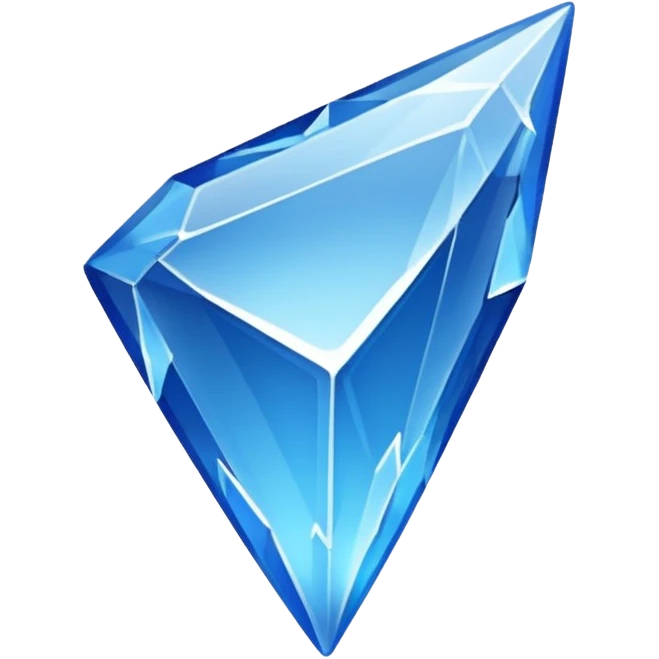 A white tick in a blue shard emoji