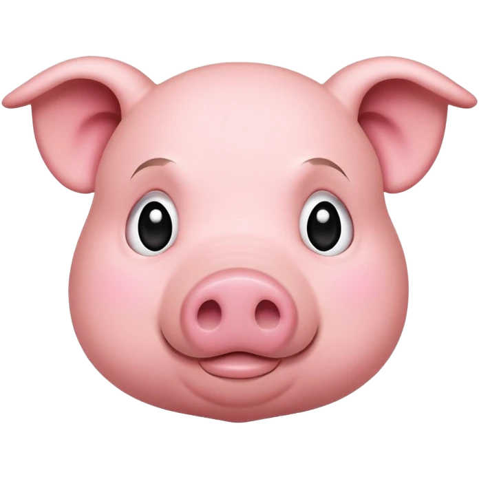 Emo pig emoji