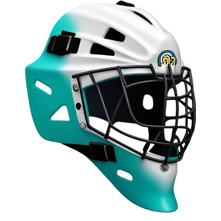 Hockey goalie mask emoji