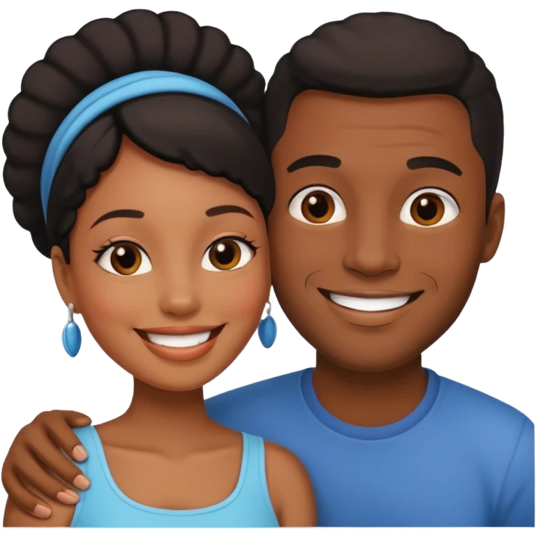 romantic black couple emoji