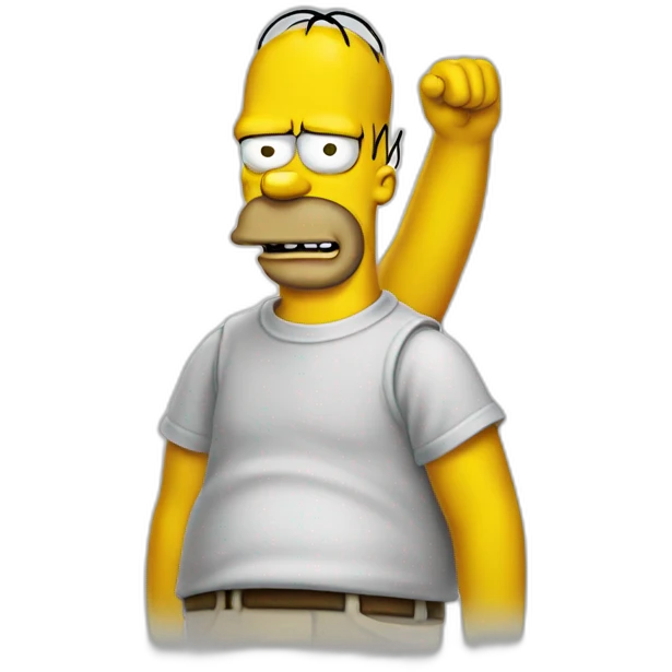 Homer simpson emoji