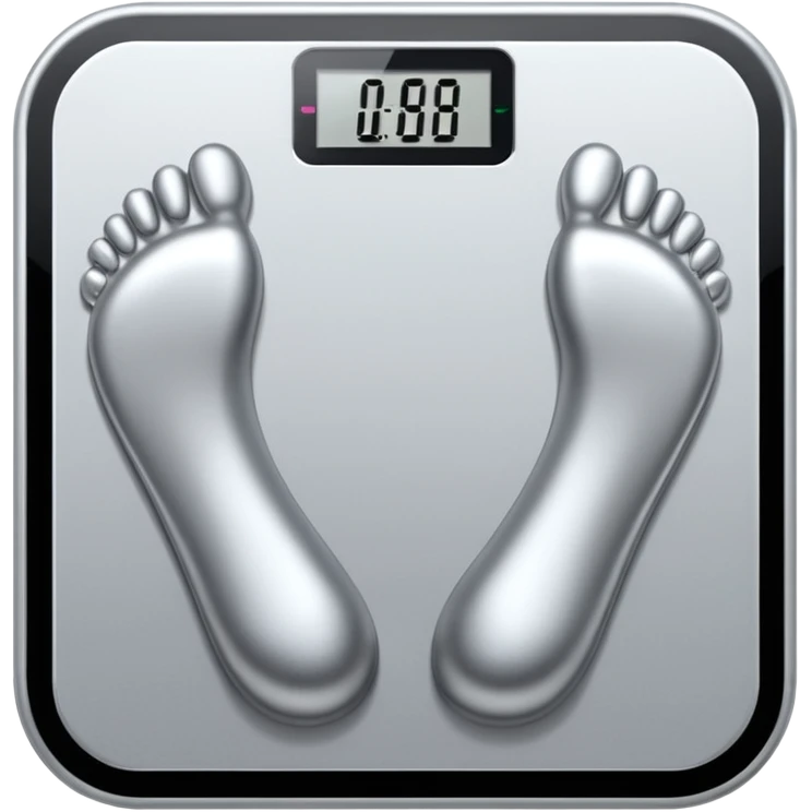 Digital weight scale emoji