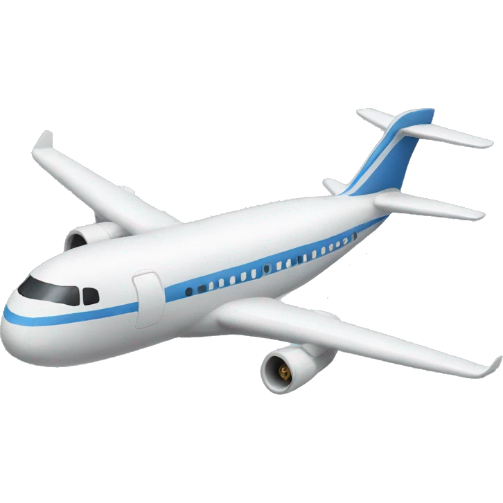 Airplane that is actually a Foot emoji