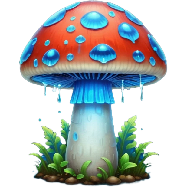 glowing mushroom emoji