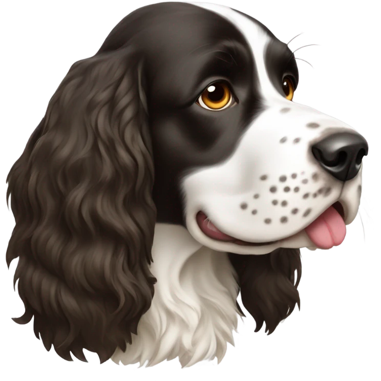 English springer spaniel emoji