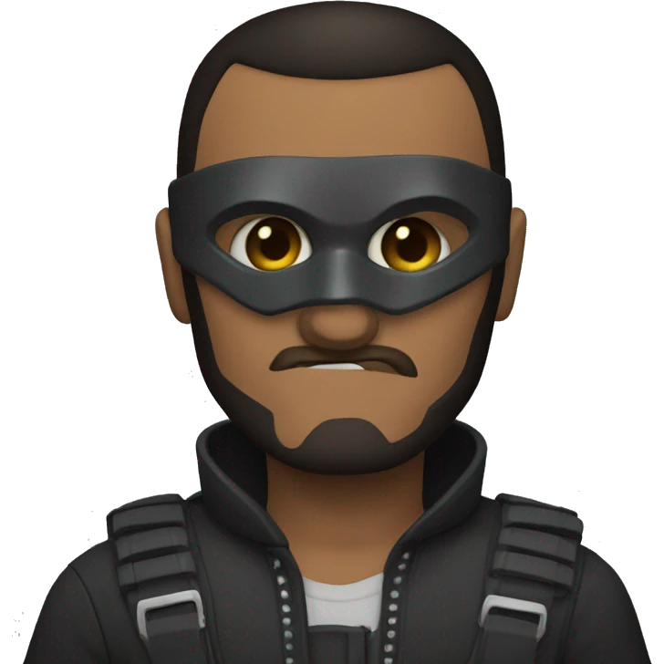 vigilante con binculares emoji