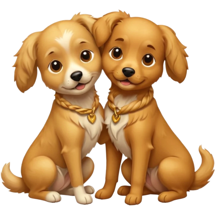 Dogs having sex emoji