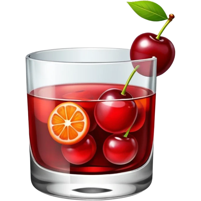 Mach mir einen Cherry Negroni  emoji