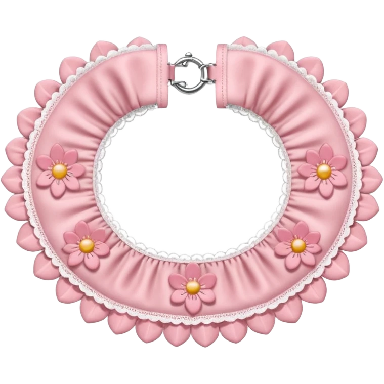 Lolita Sakura flower collar emoji