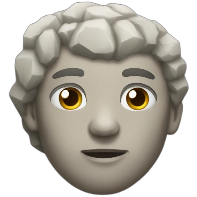 stone emoji