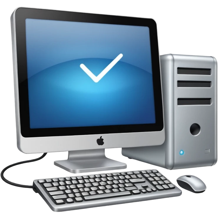 computer with computer unit emoji