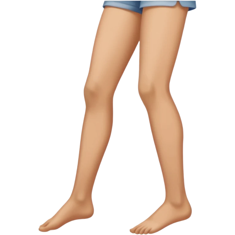 pessoa sentada com as pernas aparecendo, porem png sem aparecer no que ela ta sentada emoji