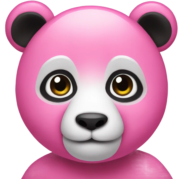 pink panda emoji