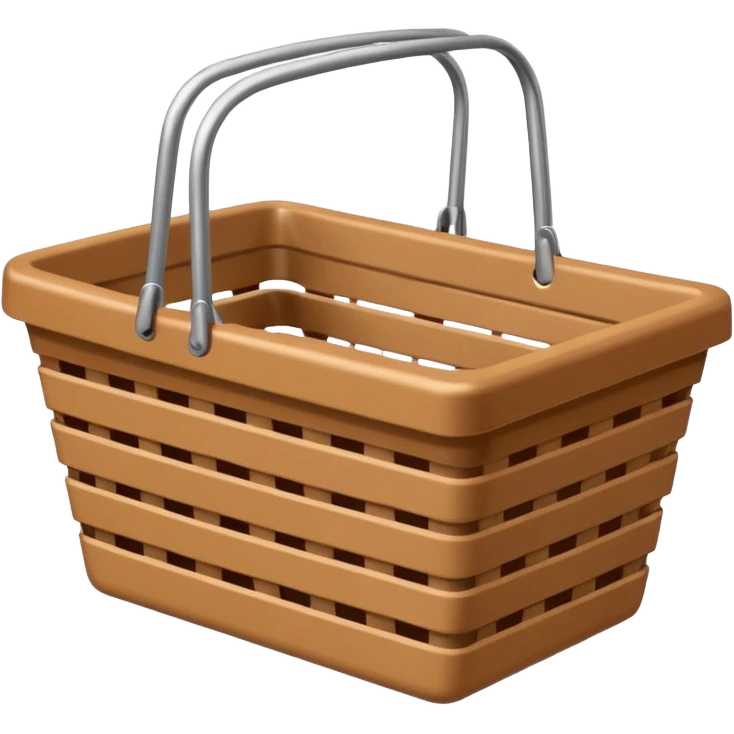 empty shopping basket emoji