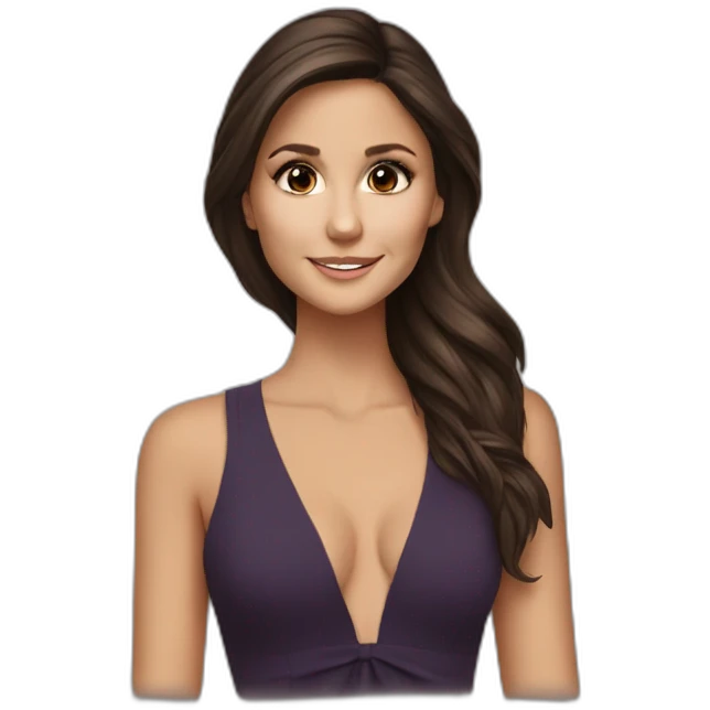 Nina Dobrev emoji