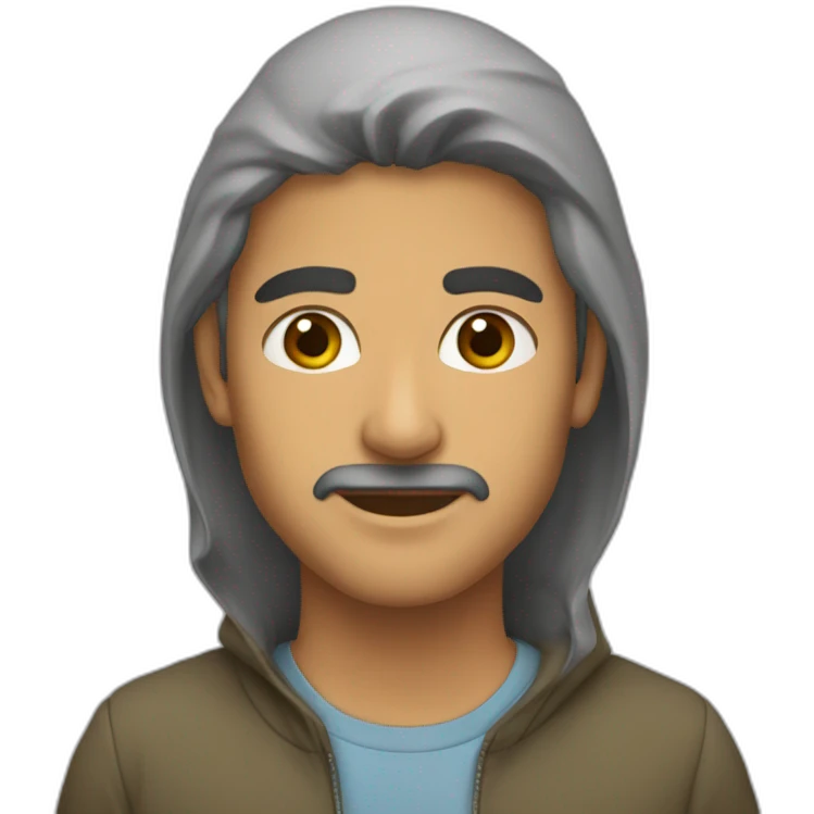 كلب فوق طاولة emoji