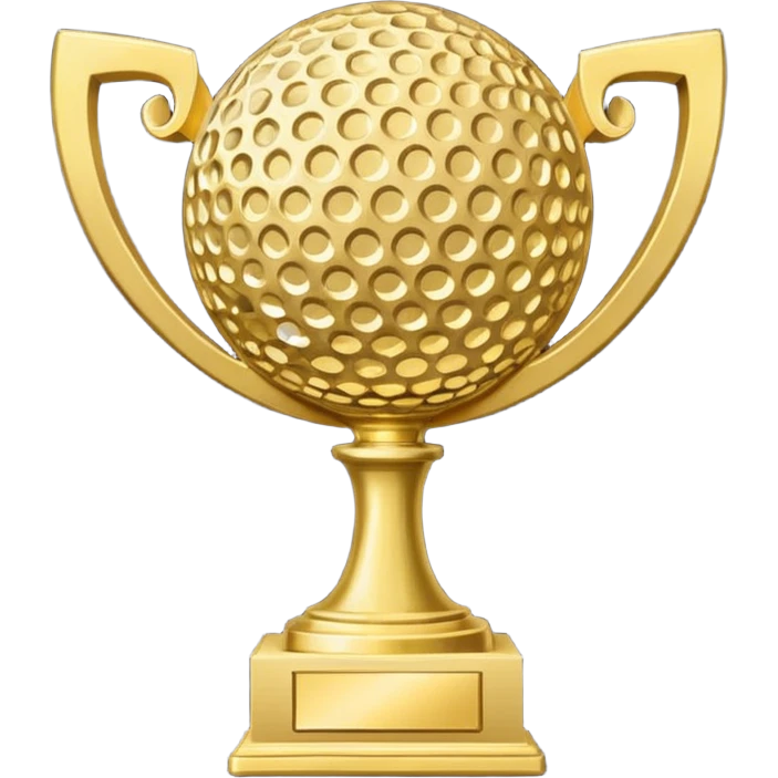 golf trophy emoji