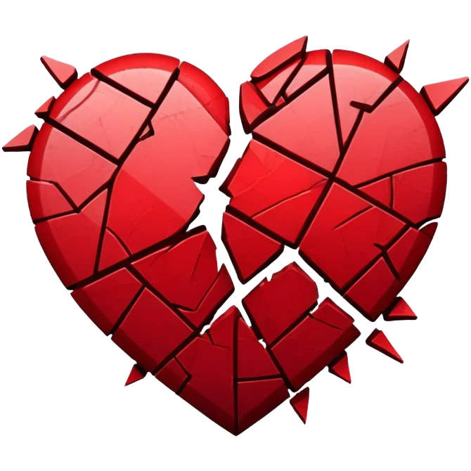 Broken heart  emoji