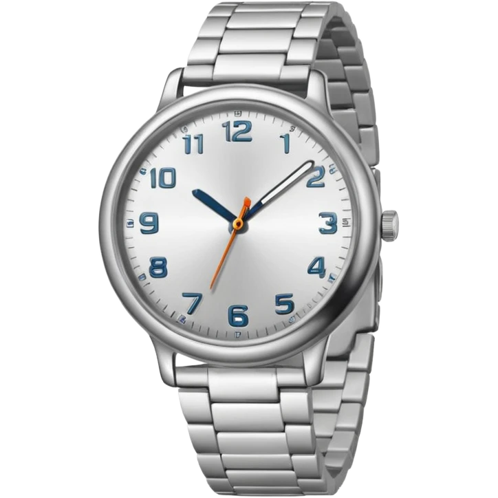 A hand with a watch emoji