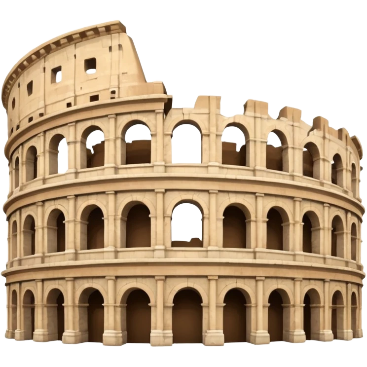 colosseum rome  emoji