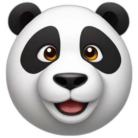 communist panda emoji