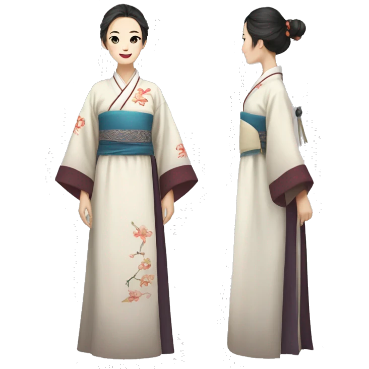 Hanfu dress emoji