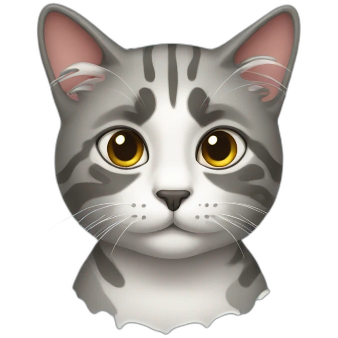 Wet cat emoji