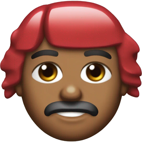 The front of a Crimson Subaru Impreza WRX emoji
