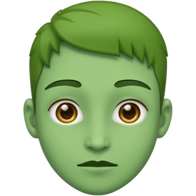 Make them green still emoji