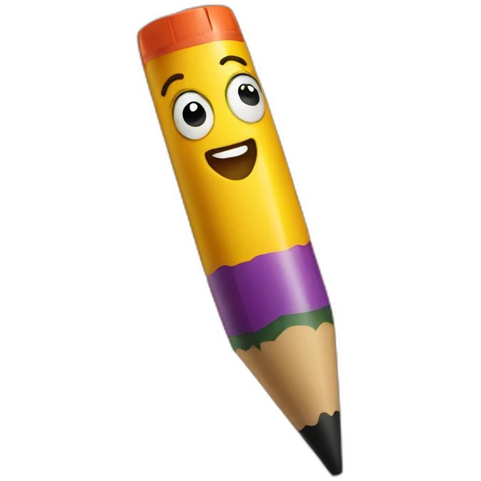 crayon singing emoji
