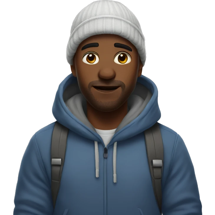 Chill december emoji