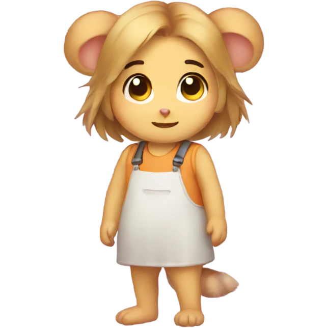 Hamster girl emoji