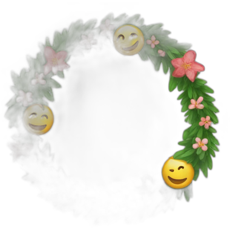 Garland emoji