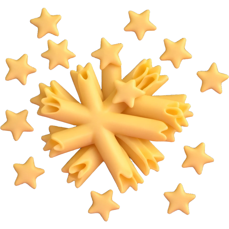 stelline pasta emoji