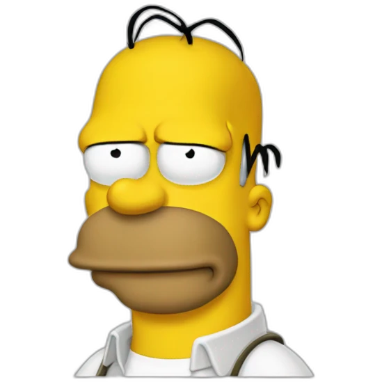Homer simpsons emoji