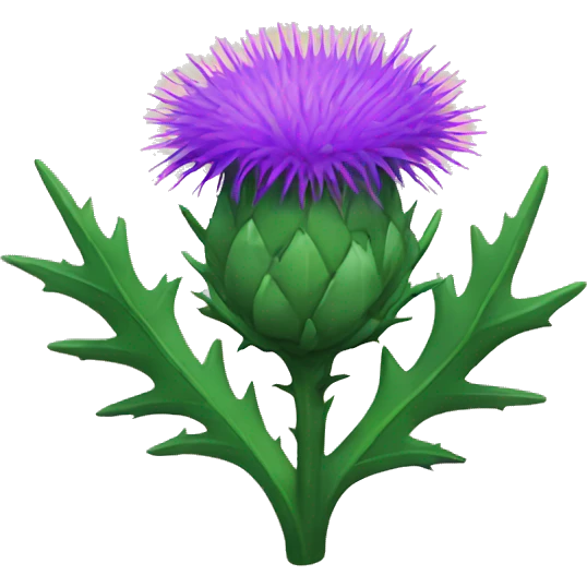 Thistle emoji