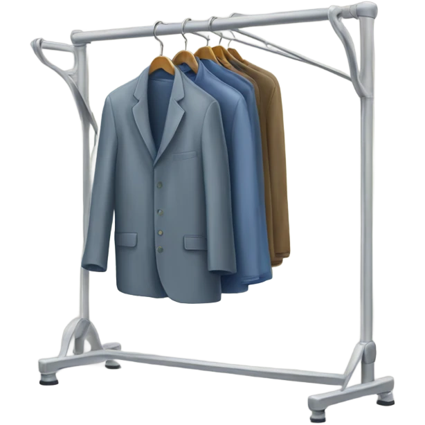 garment rack emoji