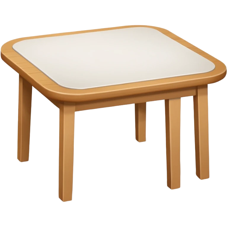 make a empty table, white emoji