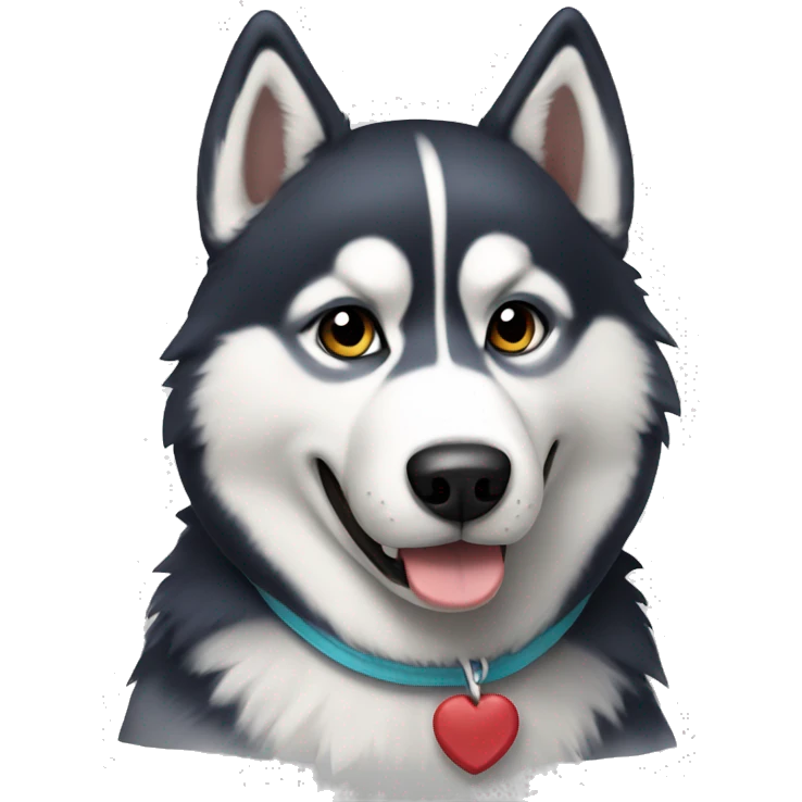 husky emoji
