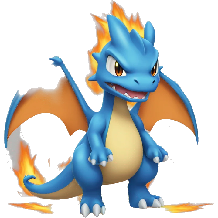 Mega Charizard X emoji