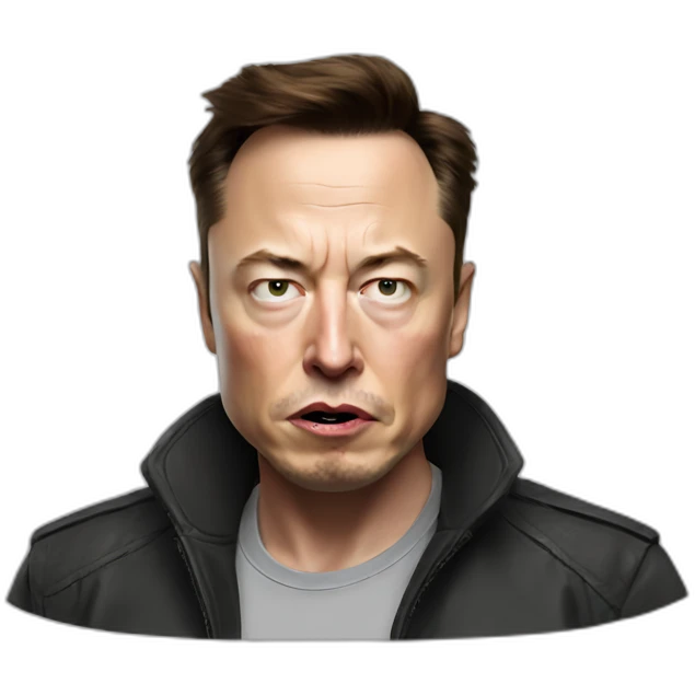 Elon musk angry emoji