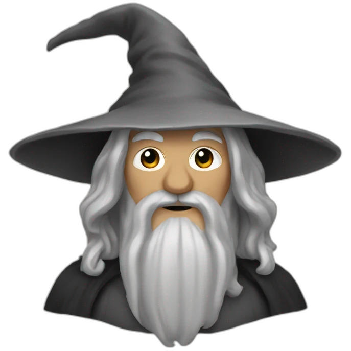 Gandalf the black emoji