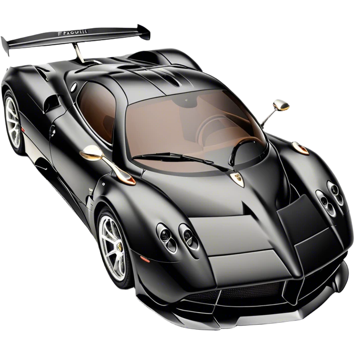 Pagani Huayra - Pagani (Model Year: 2022) (Iconic colour: Black) emoji