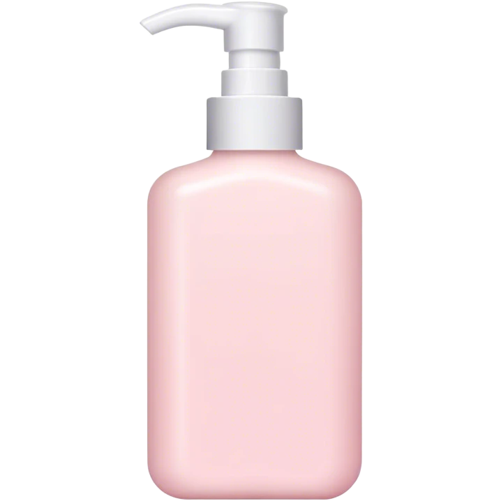 Pastel pink lotion bottle emoji