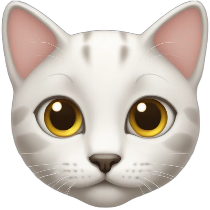 Cat with lovely eyes emoji