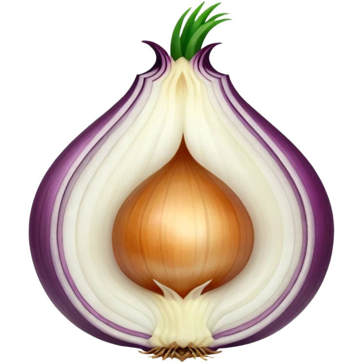 sliced onion  emoji