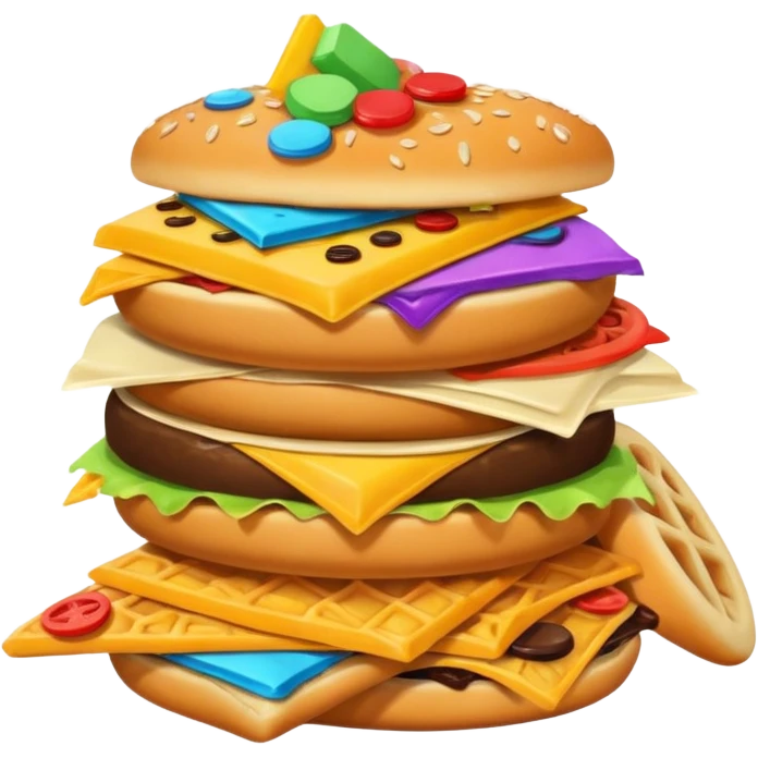 junk food emoji