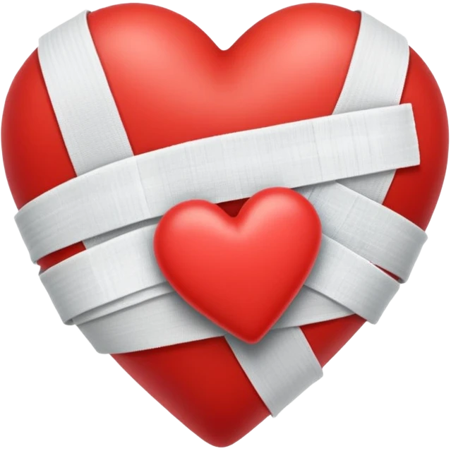 Corazón con curita  emoji