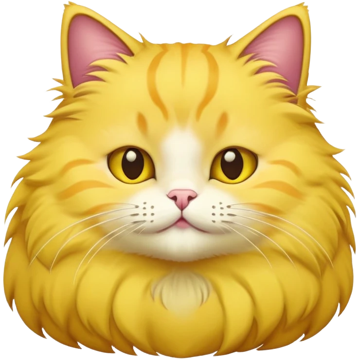 Yellow lombax-cat emoji