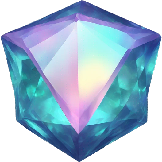 hologram textured gem emoji